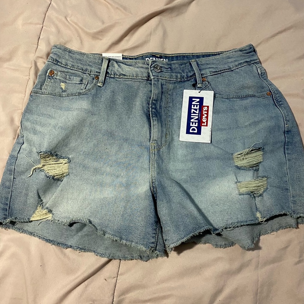 Levi Denim HighRise Shorts